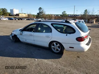 2002 Ford Taurus SE Standard with VIN 1FAFP58U52A144446, listed as a Copart auction lot 42825114 with 182,653 mi miles and Salvage title. Bid and sale history available at DreamBid. Image 2.