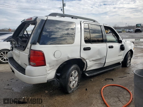 2005 Ford Explorer XLT with VIN 1FMZU63K45UC05666, listed as a Copart auction lot 45908855 with Not provided miles and Non repairable. Bid and sale history available at DreamBid. Image 3.