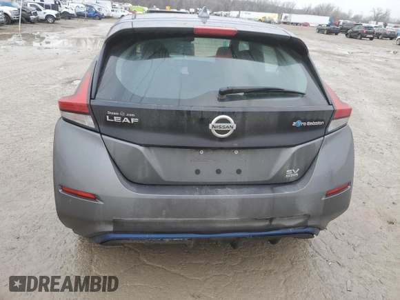 2022 Nissan LEAF SV Plus z VIN 1N4BZ1CV0NC551309, wystawiony jako Copart lot #43648275 z przebiegiem 25 582 mil mil oraz Szkoda całkowita • Salvage title. Historia ofert i sprzedaży dostępna na DreamBid. Obrazek 6.
