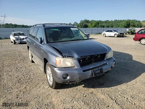 2006 Toyota Highlander Hybrid with VIN JTEDW21A460006360, listed as a Copart auction lot 52606755 with 280,335 mi miles and Salvage Title. Bid and sale history available at carsss.com. Image 12.