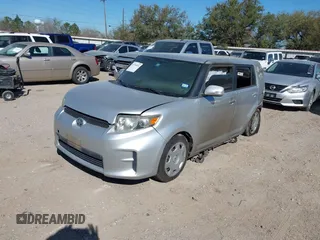 2012 Scion xB with VIN JTLZE4FE2CJ027805, listed as a IAAI auction lot 41759574 with 1 mi miles. Bid and sale history available at carsss.com. Image 2.