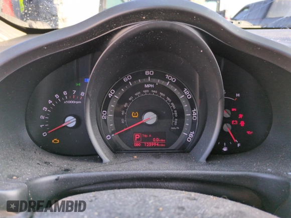2012 Kia Sportage LX with VIN KNDPB3A22C7328493, listed as a Copart auction lot 88699325 with 123,994 mi miles and Salvage Title. Bid and sale history available at carsss.com. Image 9.
