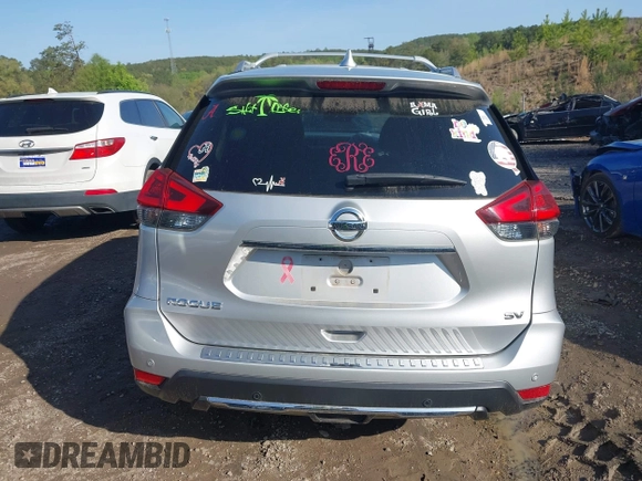 2020 Nissan Rogue SV with VIN JN8AT2MT7LW015645, listed as a IAAI auction lot 41931378 with 66,518 mi miles. Bid and sale history available at carsss.com. Image 15.