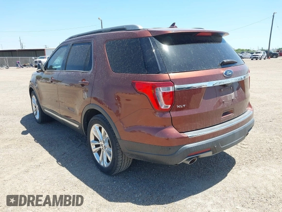 2018 Ford Explorer XLT с VIN 1FM5K7D83JGC84835, выставлен на аукционе IAAI как лот 41954893 с пробегом 47 821 миль миль и . История ставок и продаж доступна на DreamBid. Изображение 3.