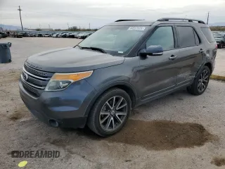 2015 Ford Explorer XLT with VIN 1FM5K8D87FGA25102, listed as a Copart auction lot 44557625 with 194,842 mi miles and Salvage Title. Bid and sale history available at carsss.com. Image 1.