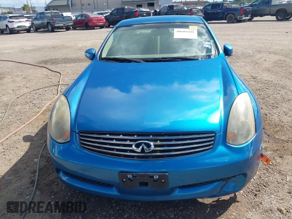 2003 Infiniti G35 w/Leather with VIN JNKCV54E03M218081, listed as a IAAI auction lot 40689499 with 87,064 mi miles and . Bid and sale history available at DreamBid. Image 13.