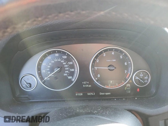 2013 BMW X3 xDrive28i with VIN 5UXWX9C53D0A21403, listed as a Copart auction lot 53545535 with 61,528 mi miles and Salvage Title. Bid and sale history available at carsss.com. Image 9.
