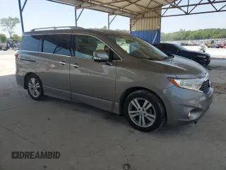 2013 Nissan Quest LE z VIN JN8AE2KP2D9066289, wystawiony jako Copart lot #53097475 z przebiegiem 122 150 mil mil oraz Szkoda całkowita • Salvage title. Historia ofert i sprzedaży dostępna na DreamBid. Obrazek 4.