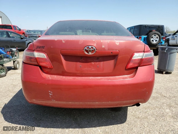 2007 Toyota Camry CE with VIN 4T1BE46K87U169448, listed as a Copart auction lot 52198215 with 217,278 mi miles and Clean Title. Bid and sale history available at carsss.com. Image 6.