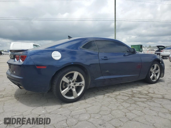 2011 Chevrolet Camaro 2LT with VIN 2G1FC1EDXB9127424, listed as a Copart auction lot 63289795 with 160,116 mi miles and Salvage title. Bid and sale history available at DreamBid. Image 3.