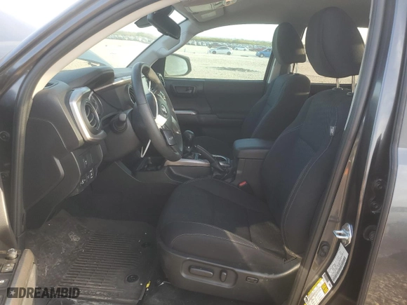 2023 Toyota Tacoma 4WD SR with VIN 3TMCZ5AN3PM605213, listed as a Copart auction lot 48866615 with 37,910 mi miles and Salvage Title. Bid and sale history available at carsss.com. Image 7.