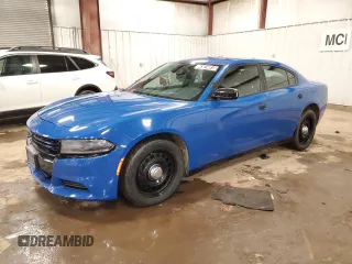 2018 Dodge Charger Police with VIN 2C3CDXKT0JH316369, listed as a Copart auction lot 43616815 with 93,947 mi miles and Clean Title. Bid and sale history available at carsss.com. Image 1.