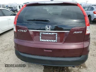 2014 Honda CR-V EX-L with VIN 5J6RM4H72EL115185, listed as a Copart auction lot 52162095 with 26,652 mi miles and Salvage Title. Bid and sale history available at carsss.com. Image 6.