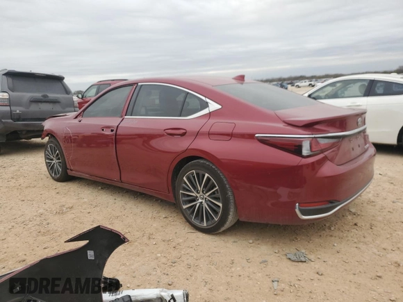 2023 Lexus ES with VIN 58ADA1C19PU030615, listed as a Copart auction lot 47128225 with 16,923 mi miles and Salvage Title. Bid and sale history available at carsss.com. Image 2.
