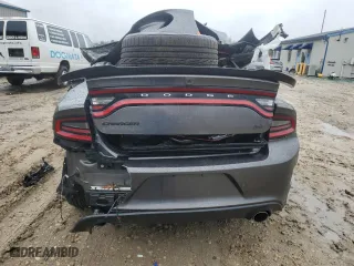 2022 Dodge Charger Scat Pack with VIN 2C3CDXGJXNH130576, listed as a Copart auction lot 44616465 with 0 mi miles and Non Repairable. Bid and sale history available at carsss.com. Image 6.