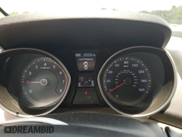 2016 Hyundai Elantra GT with VIN KMHD35LH3GU292166, listed as a Copart auction lot 65411194 with 60,226 mi miles and Salvage Title. Bid and sale history available at carsss.com. Image 9.