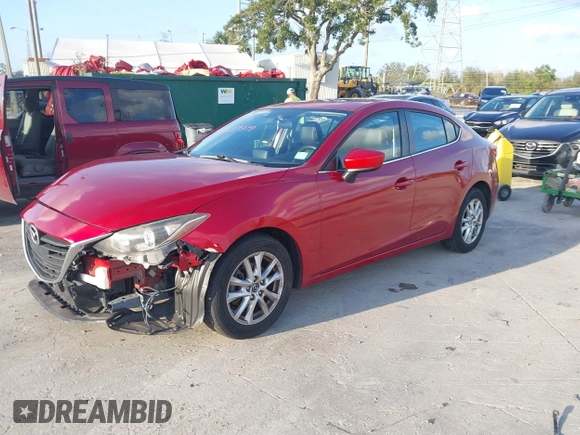 2016 Mazda 3 i Touring with VIN JM1BM1V78G1327596, listed as a IAAI auction lot 41229339 with 118,755 mi miles and . Bid and sale history available at DreamBid. Image 2.