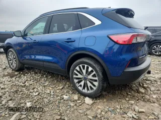 2022 Ford Escape Titanium with VIN 1FMCU9J97NUB05438, listed as a Copart auction lot 62132125 with 35,385 mi miles and Salvage title. Bid and sale history available at DreamBid. Image 2.