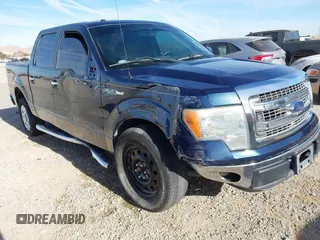2014 Ford F-150 XL with VIN 1FTFW1CF8EKF72993, listed as a IAAI auction lot 41450290 with 93,877 mi miles. Bid and sale history available at carsss.com. Image 1.