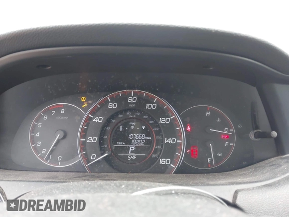 2014 Honda Accord Sport with VIN 1HGCR2F59EA162651, listed as a IAAI auction lot 41779670 with 107,668 mi miles and . Bid and sale history available at DreamBid. Image 7.