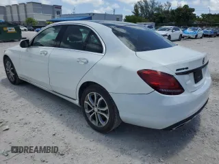 2015 Mercedes-Benz C 300 Luxury with VIN 55SWF4KB8FU050703, listed as a Copart auction lot 65587985 with 61,346 mi miles and Clean title. Bid and sale history available at DreamBid. Image 2.