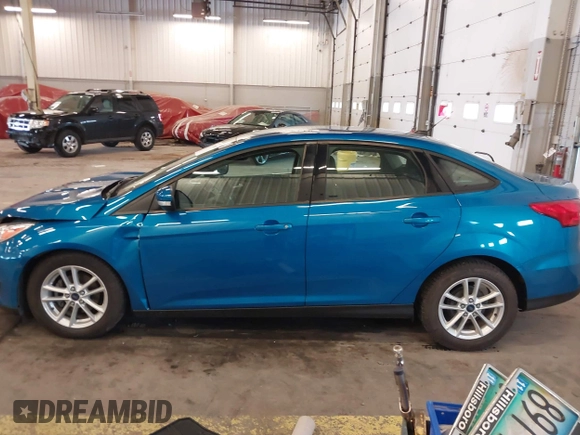 2015 Ford Focus SE with VIN 1FADP3F25FL342077, listed as a IAAI auction lot 41917089 with 20,321 mi miles. Bid and sale history available at carsss.com. Image 15.