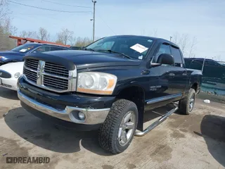 2006 Dodge Ram 1500 SLT with VIN 1D7HU18N46S718540, listed as a IAAI auction lot 41961455 with 204,070 mi miles. Bid and sale history available at carsss.com. Image 2.
