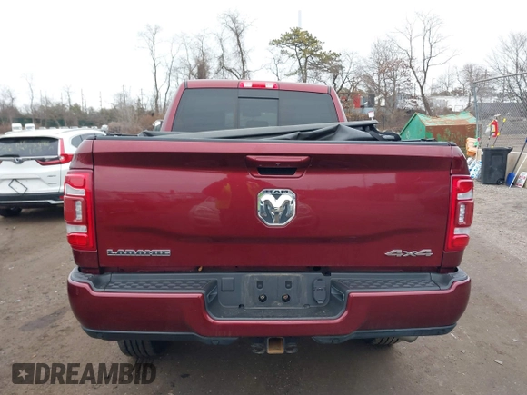 2021 Ram 2500 Laramie with VIN 3C6UR5FL3MG622834, listed as a IAAI auction lot 41691393 with 35,346 mi miles and . Bid and sale history available at DreamBid. Image 16.