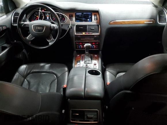 2015 Audi Q7 3.0T S line Prestige with VIN WA1DGAFE0FD025644, listed as a Copart auction lot 47640805 with 105,644 mi miles and Salvage Title. Bid and sale history available at carsss.com. Image 8.