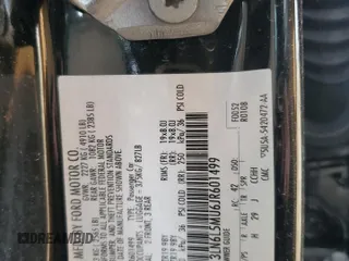 2018 Lincoln MKZ Hybrid Reserve with VIN 3LN6L5MU6JR601499, listed as a Copart auction lot 48224625 with Not provided miles and Salvage title. Bid and sale history available at DreamBid. Image 12.