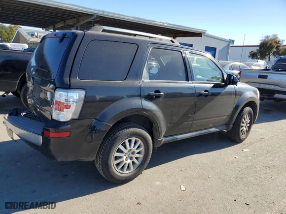2010 Mercury Mariner Premier with VIN 4M2CN8H71AKJ24843, listed as a Copart auction lot 41851875 with 147,858 mi miles and Salvage Title. Bid and sale history available at carsss.com. Image 3.