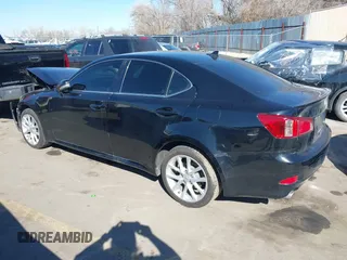 2011 Lexus IS 250 with VIN JTHCF5C29B5046243, listed as a IAAI auction lot 41688970 with 180,840 mi miles and . Bid and sale history available at DreamBid. Image 3.