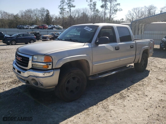 2007 GMC Sierra 1500 Classic SLE1 with VIN 2GTEK13Z971121043, listed as a Copart auction lot 44886765 with NaN miles and Salvage Title. Bid and sale history available at carsss.com. Image 1.