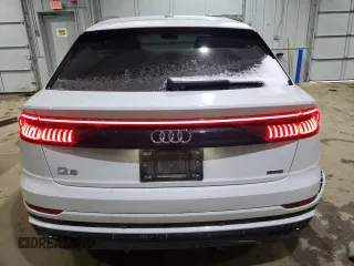2022 Audi Q8 Prestige with VIN WA1FVBF18ND023009, listed as a Copart auction lot 88035005 with 29,606 mi miles and Salvage Title. Bid and sale history available at carsss.com. Image 6.