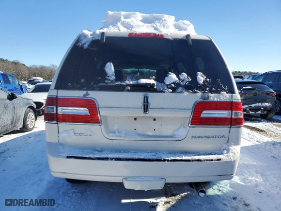 2007 Lincoln Navigator with VIN 5LMFU28527LJ01178, listed as a Copart auction lot 87275554 with 0 mi miles and Clean Title. Bid and sale history available at carsss.com. Image 6.