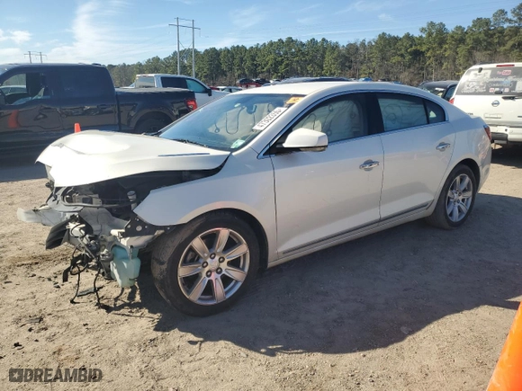 2012 Buick LaCrosse Leather with VIN 1G4GC5E30CF367693, listed as a Copart auction lot 47302355 with 275,089 mi miles and Salvage Title. Bid and sale history available at carsss.com. Image 1.
