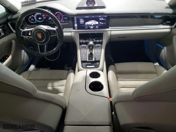 2019 Porsche Panamera S with VIN WP0AB2A74KL128149, listed as a Copart auction lot 76755034 with 38,874 mi miles and Salvage Title. Bid and sale history available at carsss.com. Image 8.