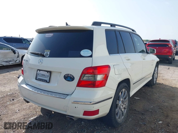 2011 Mercedes-Benz GLK 350 with VIN WDCGG5GB5BF527010, listed as a IAAI auction lot 41918859 with 127,012 mi miles and . Bid and sale history available at DreamBid. Image 4.
