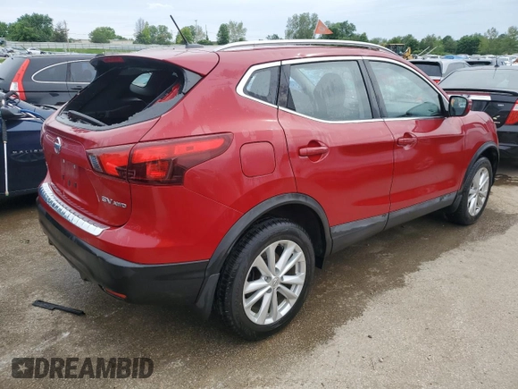 2017 Nissan Rogue SV with VIN JN1BJ1CR3HW102555, listed as a Copart auction lot 51667624 with 58,509 mi miles and Salvage title. Bid and sale history available at DreamBid. Image 3.