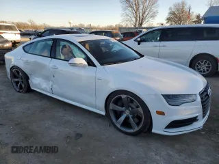 2017 Audi S7 Premium Plus z VIN WAUWFAFC5HN055118, wystawiony jako Copart lot #84344914 z przebiegiem 60 750 mil mil oraz Szkody całkowita. Historia ofert i sprzedaży dostępna na DreamBid. Obrazek 4.