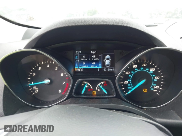 2014 Ford Escape Titanium с VIN 1FMCU0J98EUC28001, выставлен на аукционе IAAI как лот 42442784 с пробегом 163 159 миль миль и . История ставок и продаж доступна на DreamBid. Изображение 7.