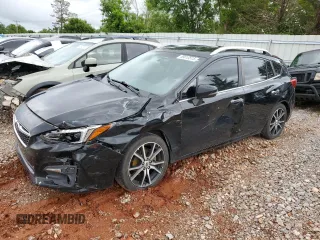 2019 Subaru Impreza Limited with VIN 4S3GTAU63K3736409, listed as a Copart auction lot 55613515 with 65,973 mi miles and Salvage title. Bid and sale history available at DreamBid. Image 1.