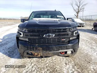 2021 Chevrolet Silverado 1500 LT Trail Boss with VIN 1GCPYFED7MZ308497, listed as a Copart auction lot 45048465 with 81,989 mi miles and Salvage Title. Bid and sale history available at DreamBid. Image 5.