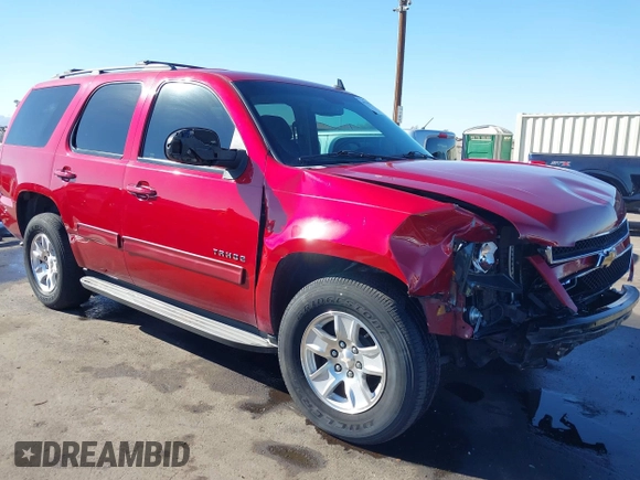 2013 Chevrolet Tahoe LS z VIN 1GNSCAE00DR341440, wystawiony jako IAAI lot #41312134 z przebiegiem 100 179 mil mil oraz . Historia ofert i sprzedaży dostępna na DreamBid. Obrazek 1.