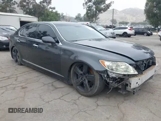 2008 Lexus LS 460 L with VIN JTHGL46FX85024697, listed as a IAAI auction lot 42085801 with 141,348 mi miles and . Bid and sale history available at DreamBid. Image 1.