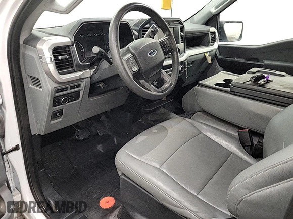 2022 Ford F-150 XL with VIN 1FTFW1ED5NFC41163, listed as a IAAI auction lot 42781942 with 30,615 mi miles and . Bid and sale history available at DreamBid. Image 2.