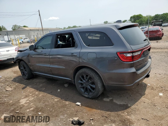 2017 Dodge Durango R/T with VIN 1C4SDJCTXHC677558, listed as a Copart auction lot 60278515 with 47,323 mi miles and Salvage title. Bid and sale history available at DreamBid. Image 2.