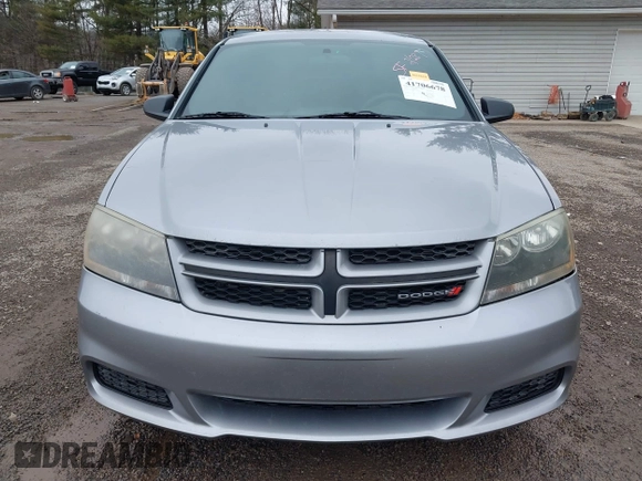 2014 Dodge Avenger SE with VIN 1C3CDZAB6EN227245, listed as a IAAI auction lot 41706678 with 131,714 mi miles and . Bid and sale history available at DreamBid. Image 13.