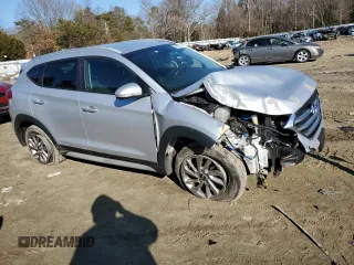 2017 Hyundai Tucson SE with VIN KM8J33A46HU519309, listed as a Copart auction lot 42677955 with 127,202 mi miles and Salvage Title. Bid and sale history available at DreamBid. Image 4.