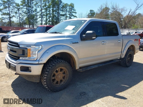 2018 Ford F-150 XL with VIN 1FTEW1EG1JKD53868, listed as a IAAI auction lot 41808028 with 117,568 mi miles and . Bid and sale history available at DreamBid. Image 2.